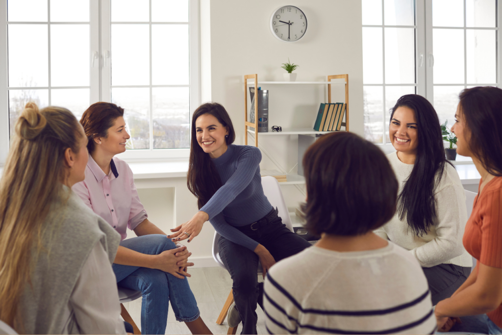 patients in group at a mental health hospital vs a Psych Ward